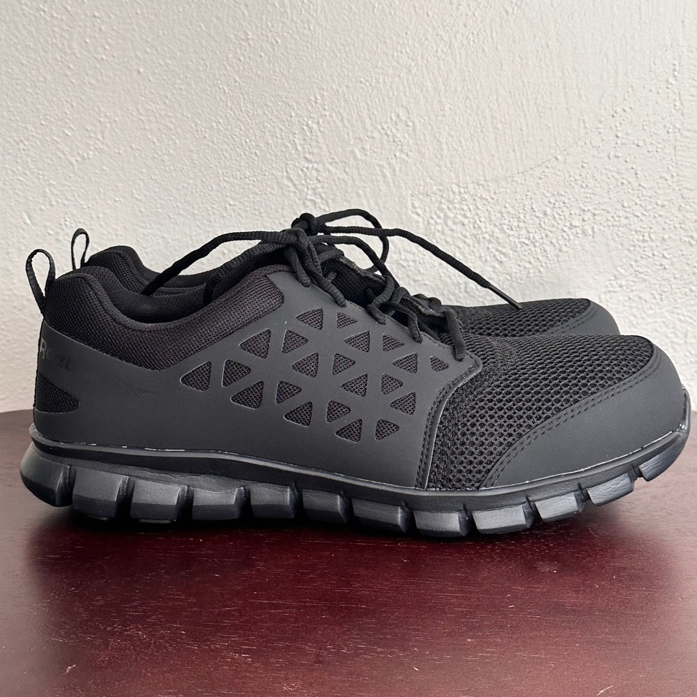 Reebok Sublite Cushion Work Safety Sneakers Composite Toe Memory Foam Mens 11.5